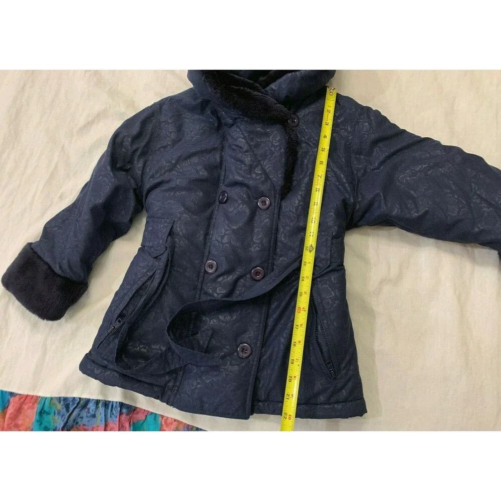TAILORED BY ROTHSCHILD GIRLS BELTED JACKET COAT SIZE 7/8
